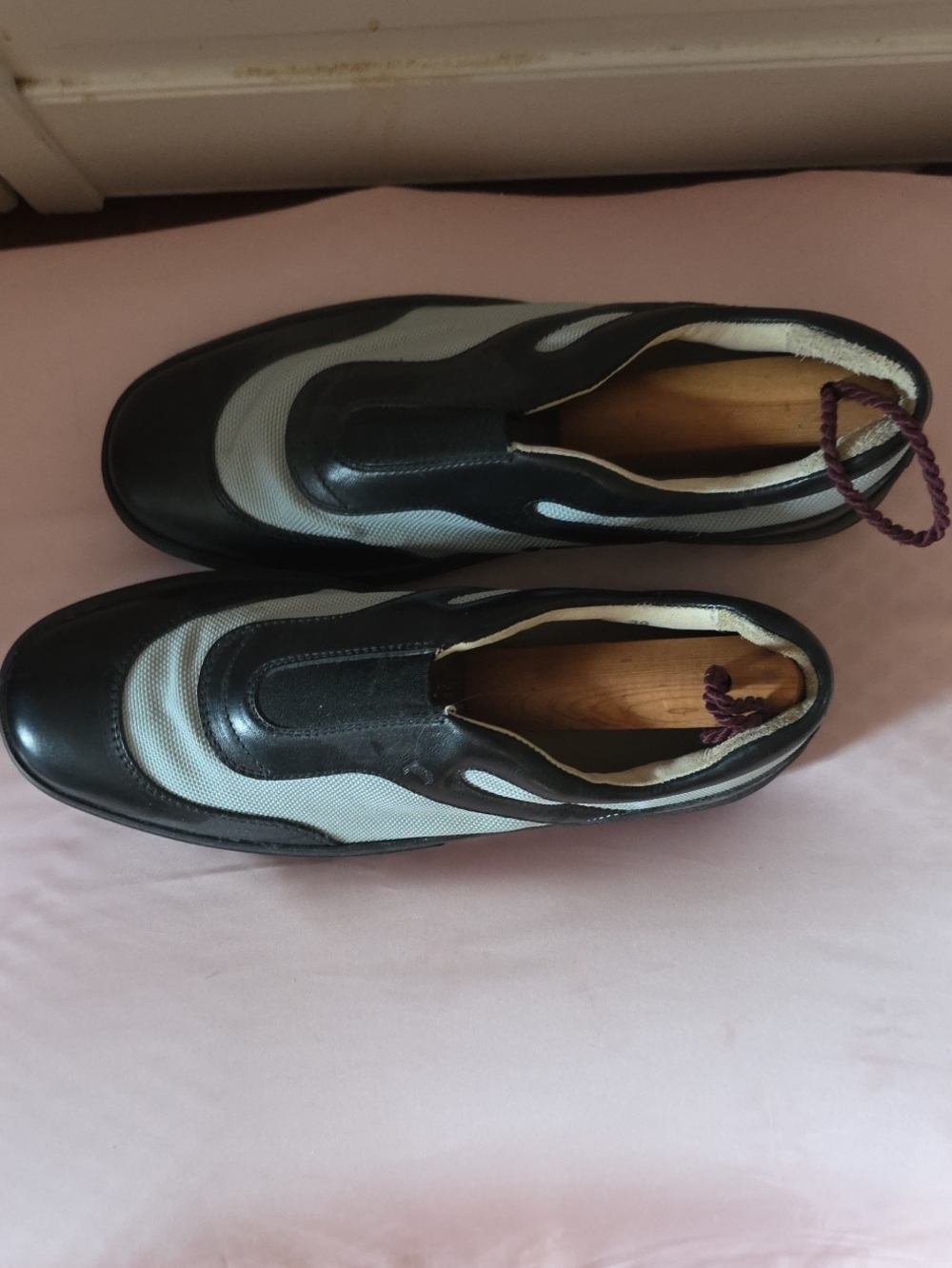 This is a pair of TODS Sport Comfort Slip On Sneakers In Size 38